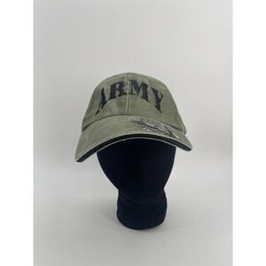 👉 Army Military Hat Olive Green Cap Eagle Crest Adjustable Strapback